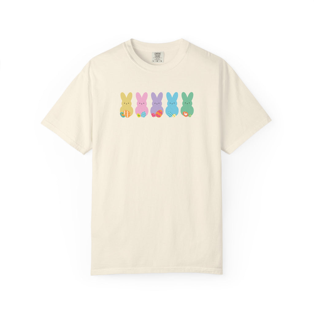 Easter Pastel Bunny Row T-Shirt