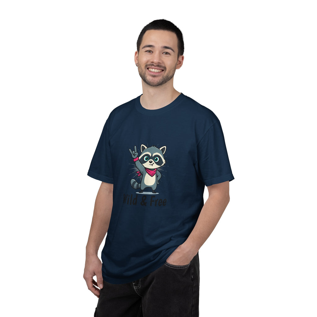 Raccoon "Wild & Free" T-Shirt