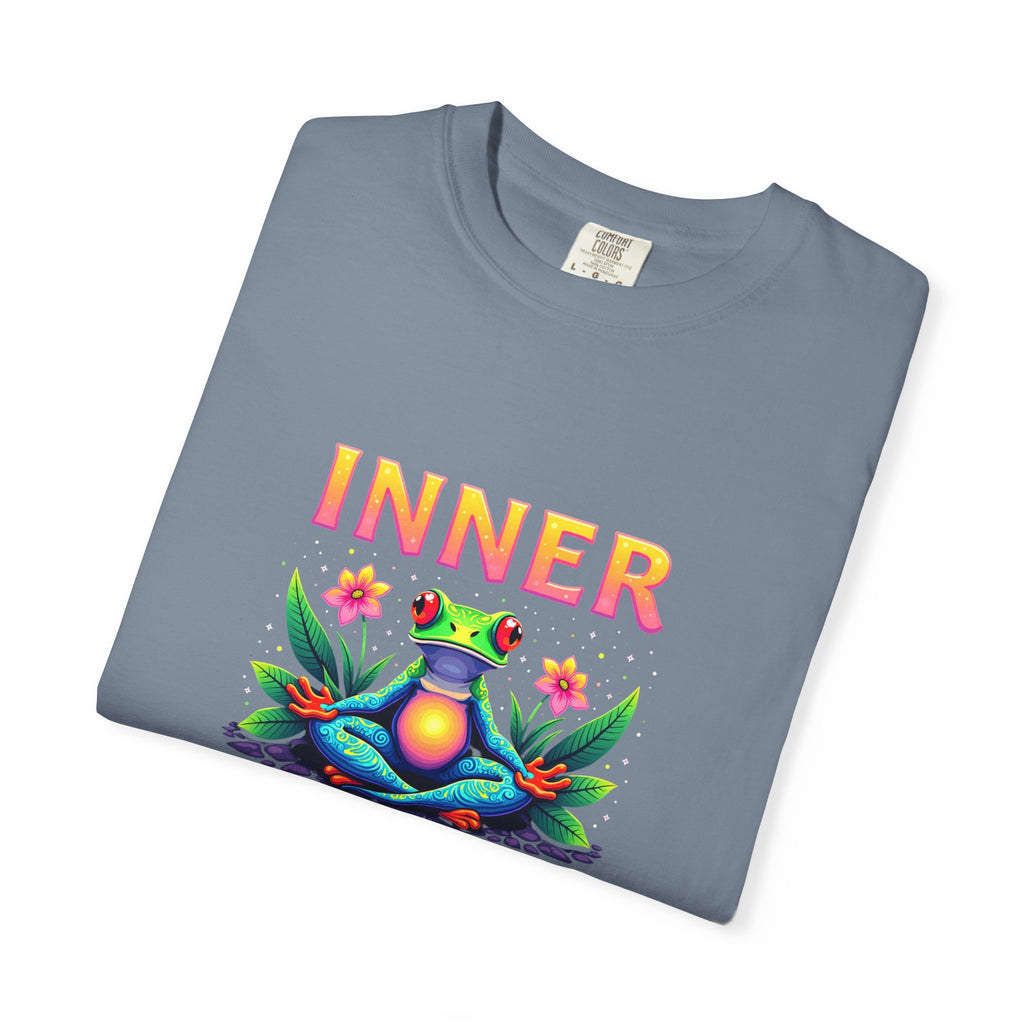 Inner Harmony Frog T-Shirt – Meditation Yoga Graphic Tee