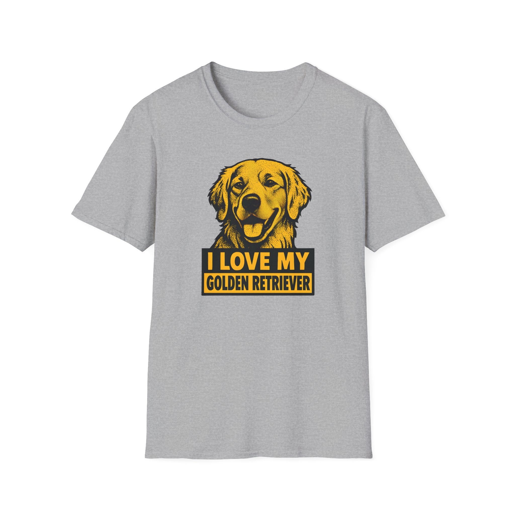 I Love My Golden Retriever T-Shirt — Cute Dog Lover Tee