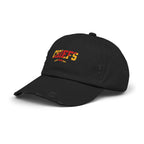 Distressed Chiefs Baseball Cap — Vintage Football Fan Hat