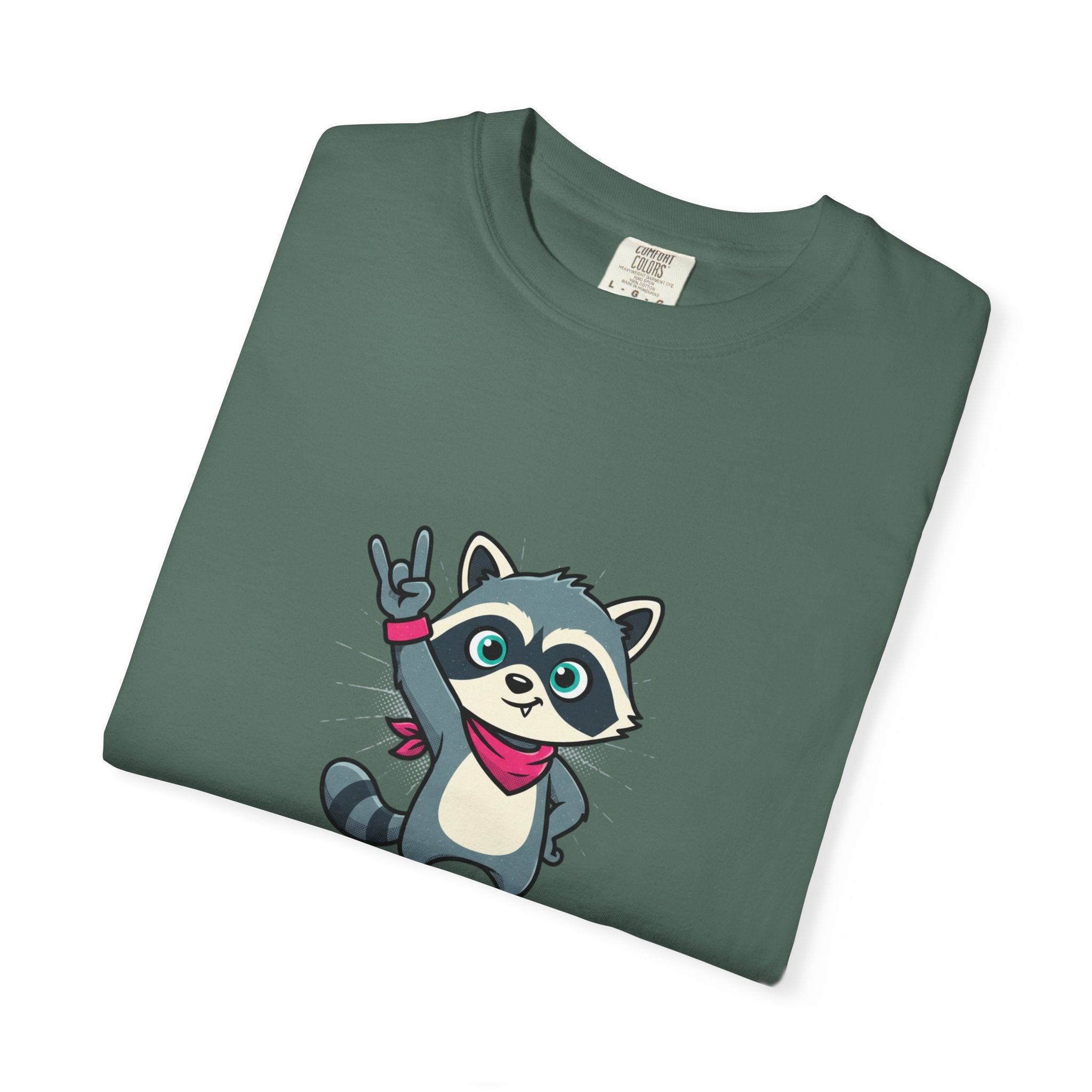Raccoon "Wild & Free" T-Shirt