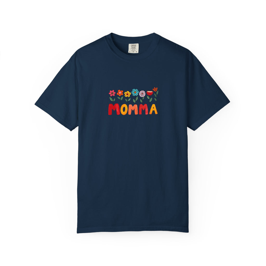 Momma Floral T-Shirt — Cute Colorful 'MOMMA' Mother's Day Tee