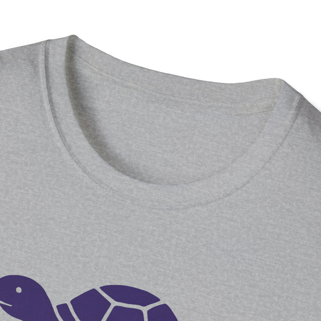 T-Shirt — "Roll With It" Turtle Skateboard Graphic Tee