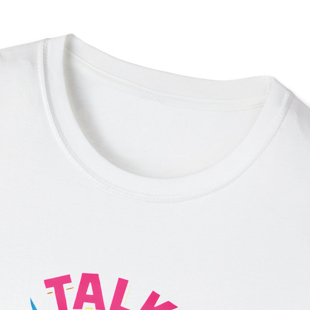 Talk Birdy To Me T-Shirt — Colorful Parrot Graphic Tee