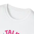 Talk Birdy To Me T-Shirt — Colorful Parrot Graphic Tee