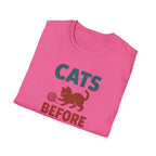 Cats Before People T-Shirt — Funny Retro Cat Lover Tee