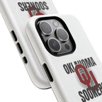 Oklahoma Sooners Tough Magnetic Phone Case — Durable Magnetic Snap-On College iPhone Cover