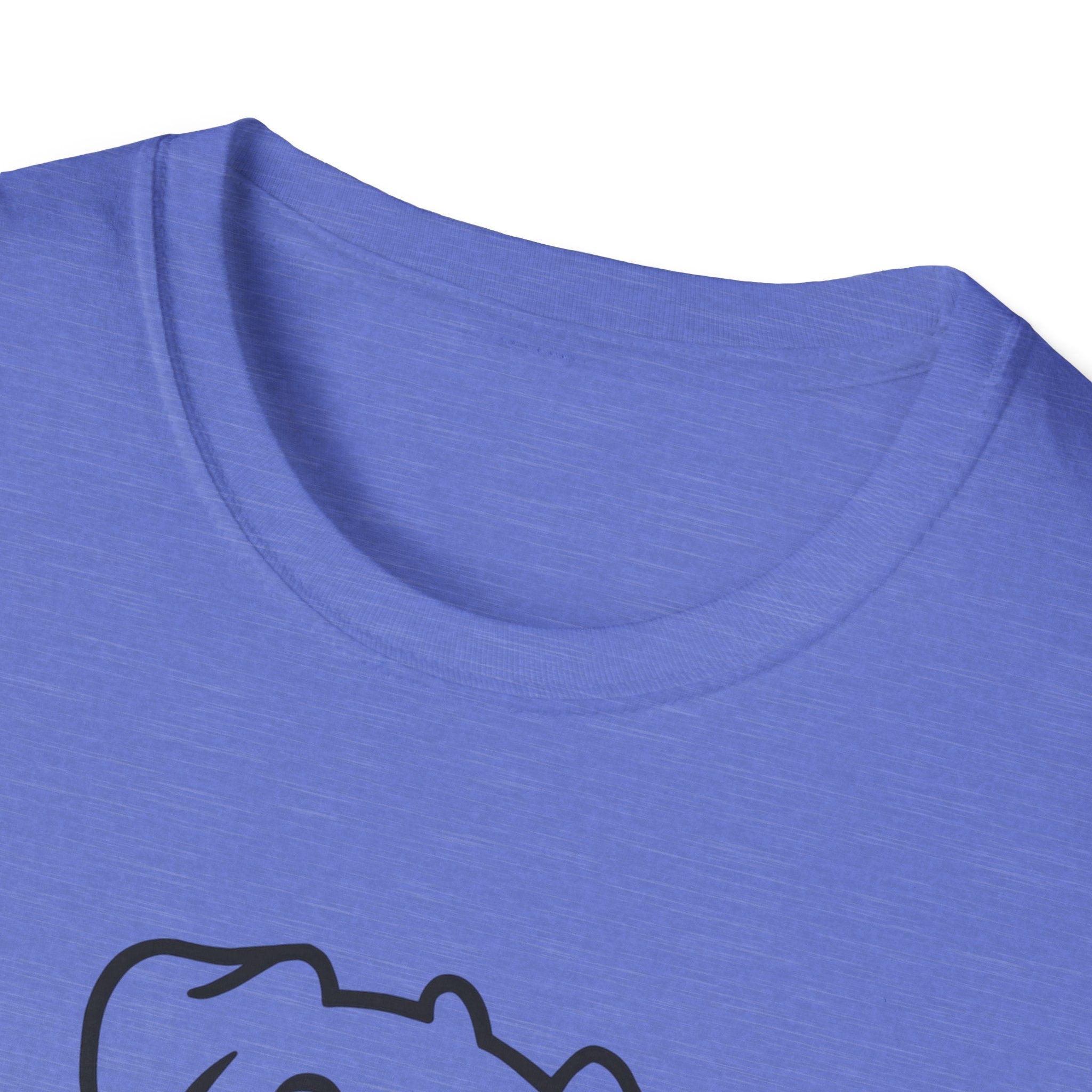 Dog Outline T-Shirt - Cute Happy Puppy Graphic Tee