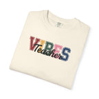 VIBES Teachers T-Shirt — Colorful Retro School Pride Tee