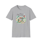 Dog House Watercolor T-Shirt — "My House is a Zoo" Cute Pet Lover Tee