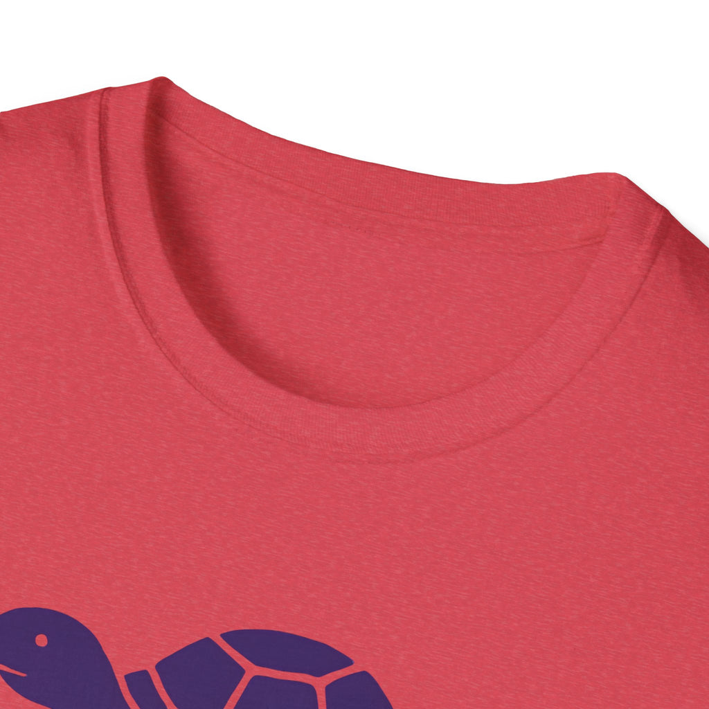 T-Shirt — "Roll With It" Turtle Skateboard Graphic Tee