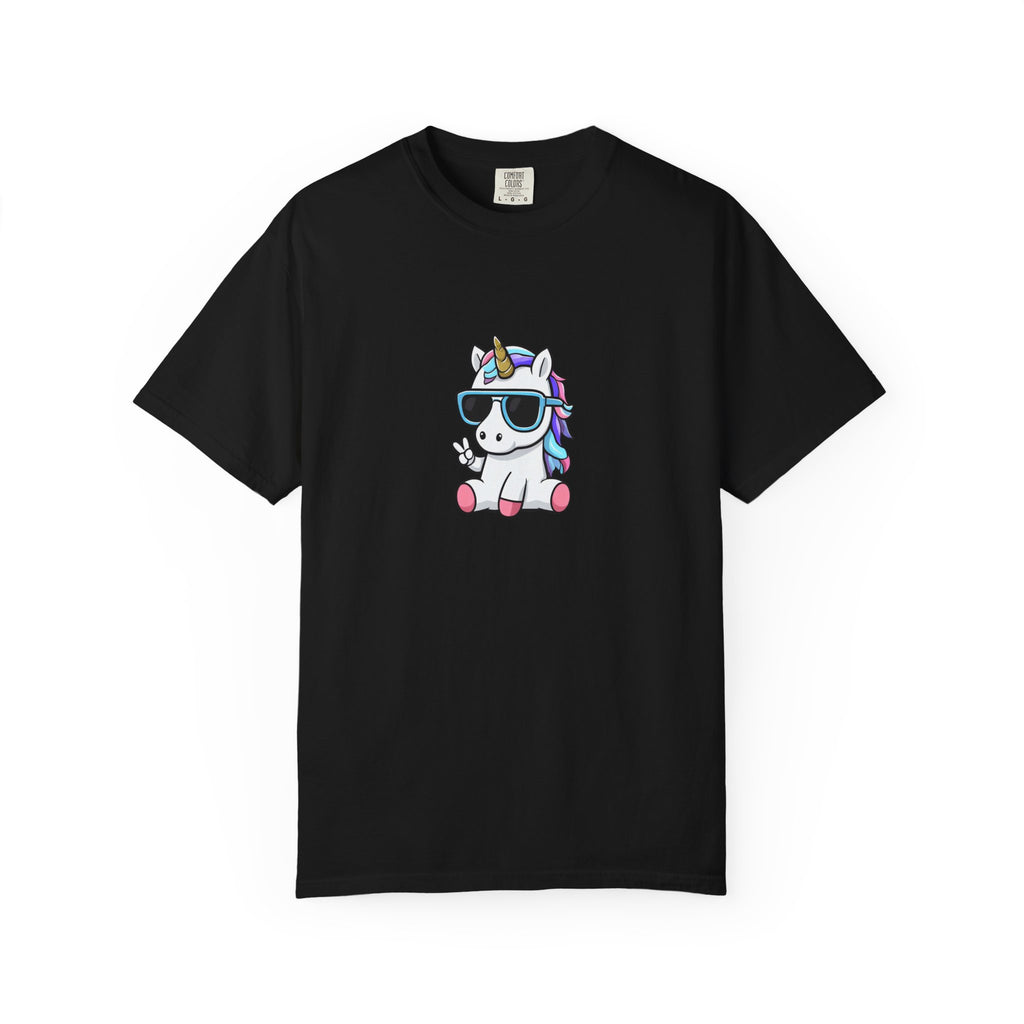 Unicorn Chill T-Shirt — Cute Sunglasses Unicorn Graphic Tee