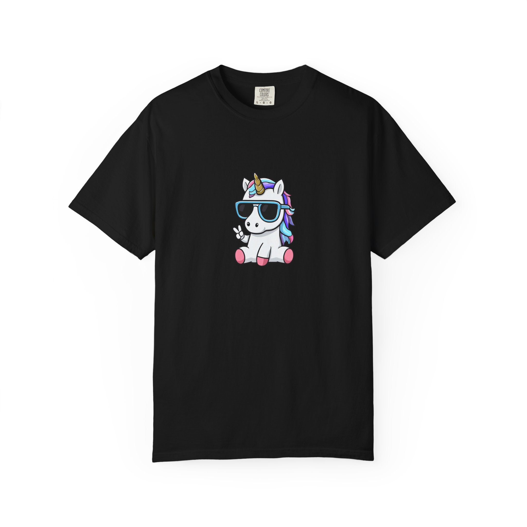 Unicorn Chill T-Shirt — Cute Sunglasses Unicorn Graphic Tee