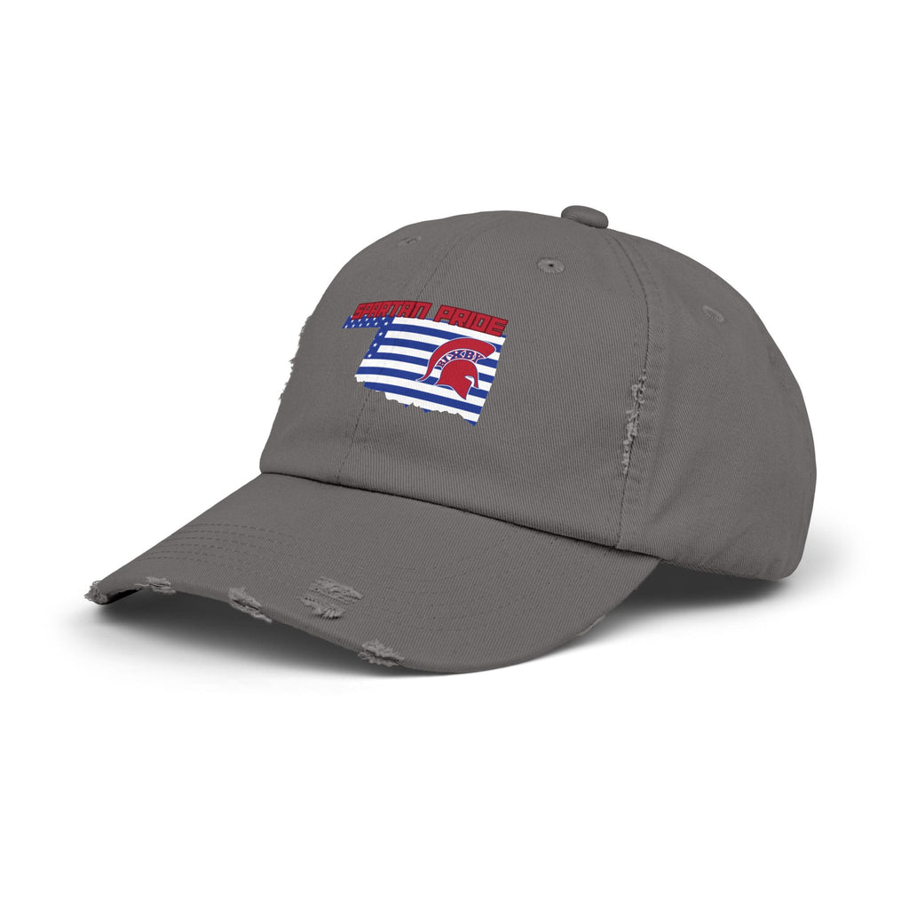 Bixby Spartan Pride Distressed Cap