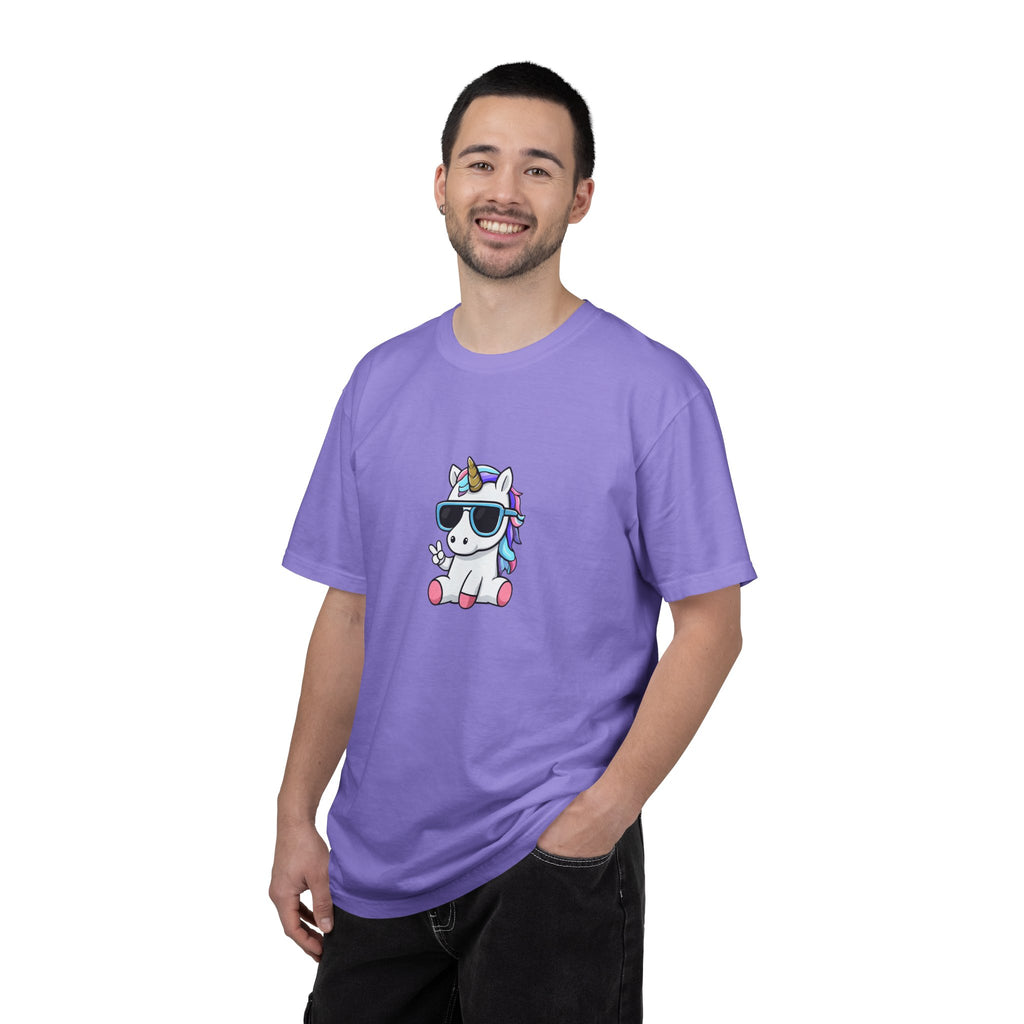Unicorn Chill T-Shirt — Cute Sunglasses Unicorn Graphic Tee