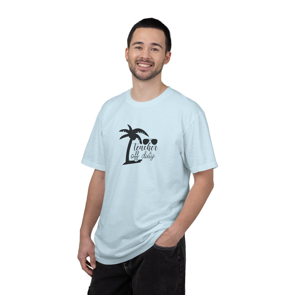 Teacher Off Duty Beach Tee