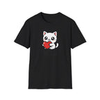 I Love My Cat Cute Cartoon Tee - Cat Lover Heart T-Shirt
