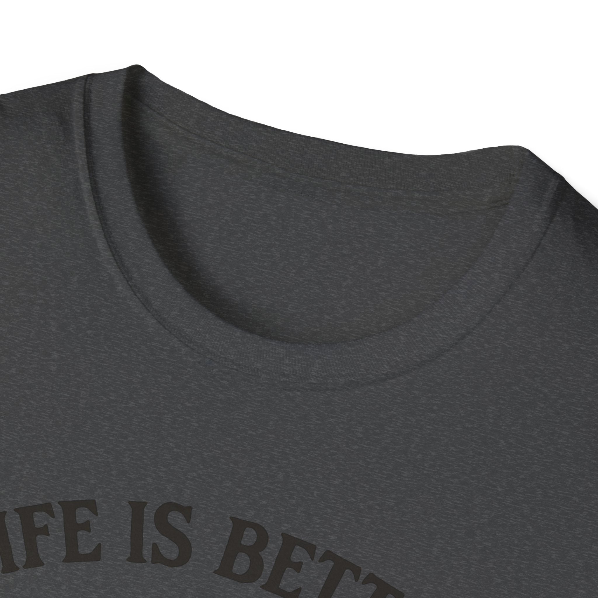 Life Is Better With a Cat T-Shirt — Vintage Tabby Cat Tee for Cat Lovers