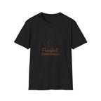 Cat T-Shirt — 'Purrfect Companion' Minimalist Cat Lover Tee