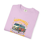 Road Trip T-Shirt — "Happiness Is A Road Trip" Vintage Camper Tee