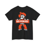 Go Pokes! Cowboy Mascot T-Shirt — Retro 1890 Oklahoma State Fans Tee