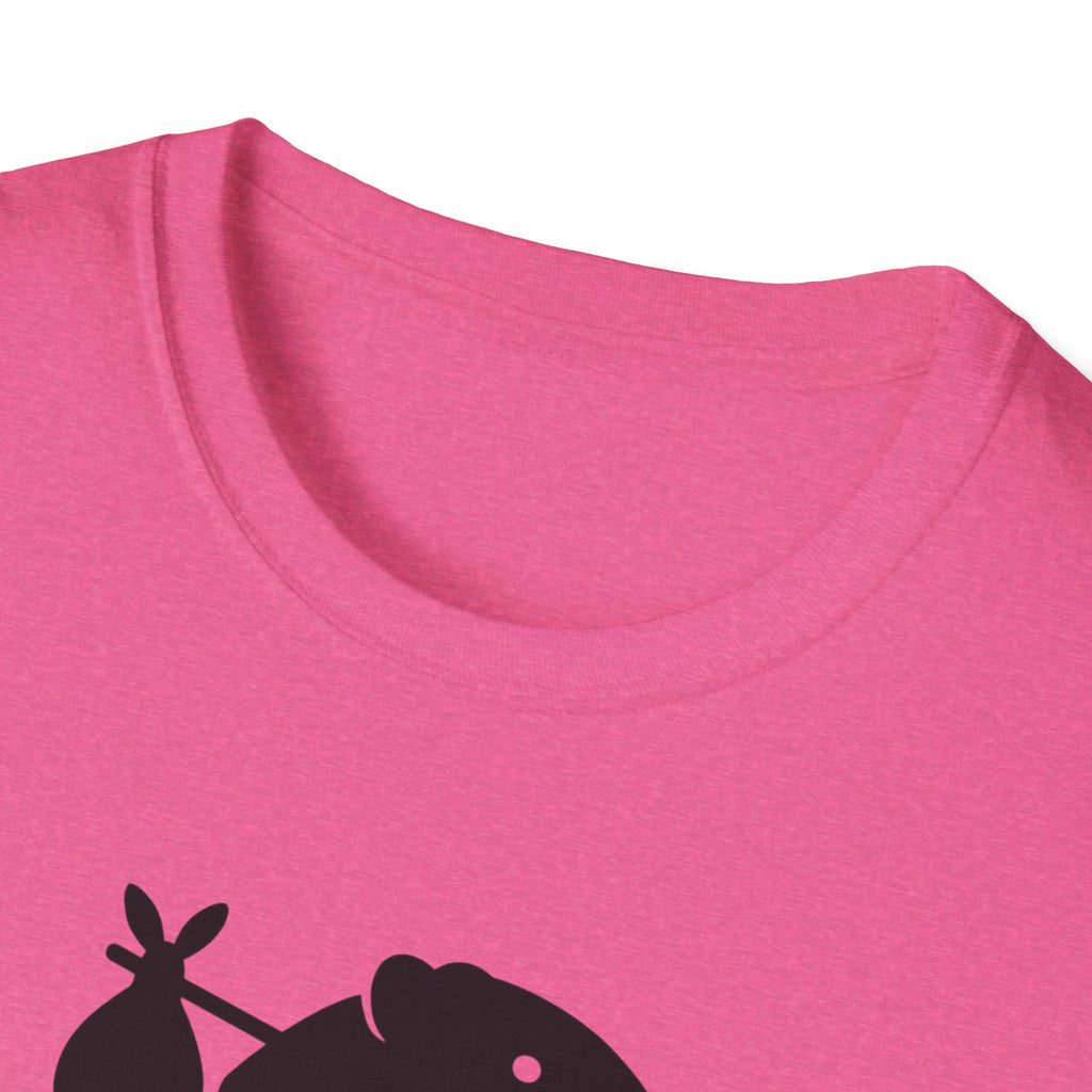 Pocket Adventurer T-Shirt — Cute Hiking Mouse Graphic Tee