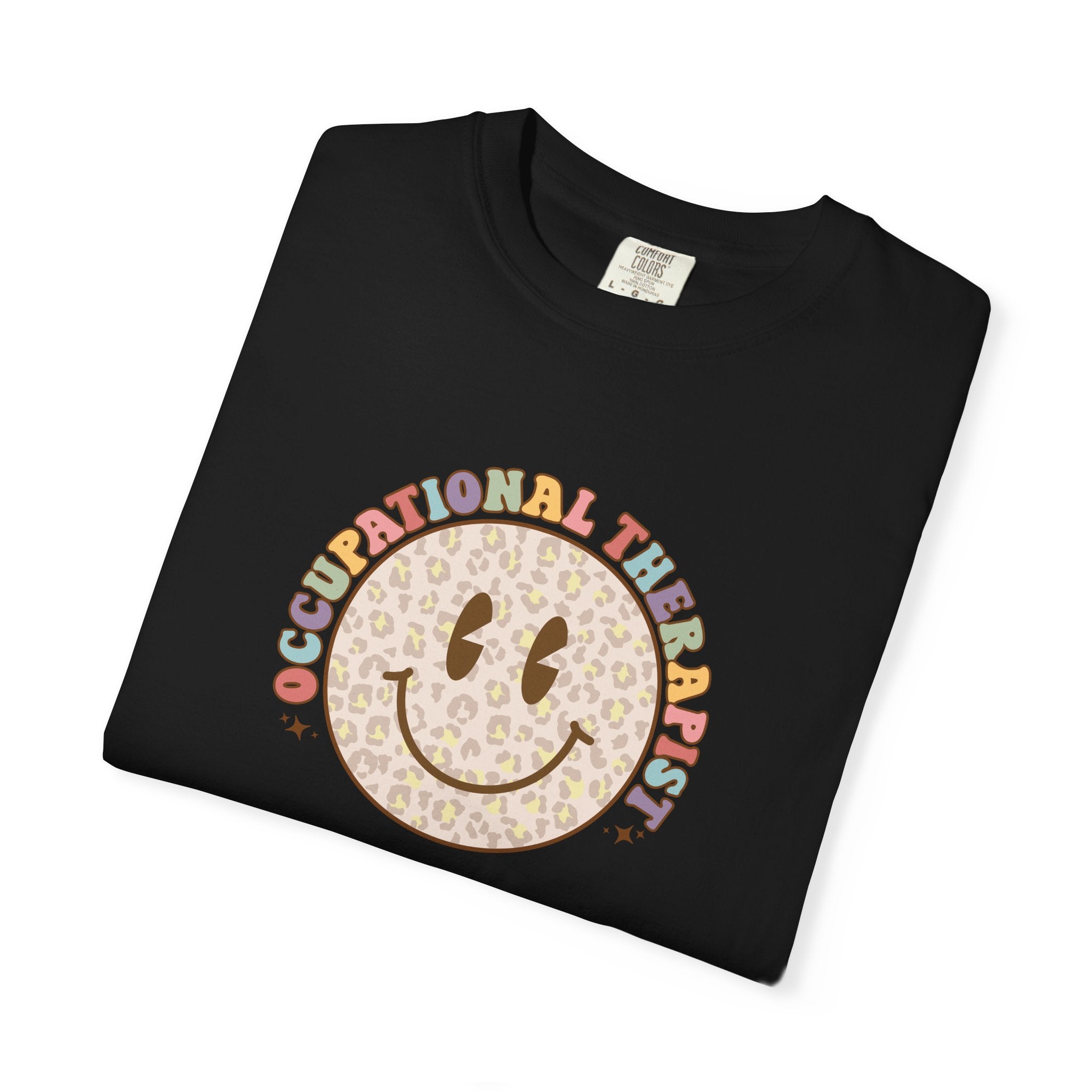 Smiley Occupational Therapist Graphic T-Shirt