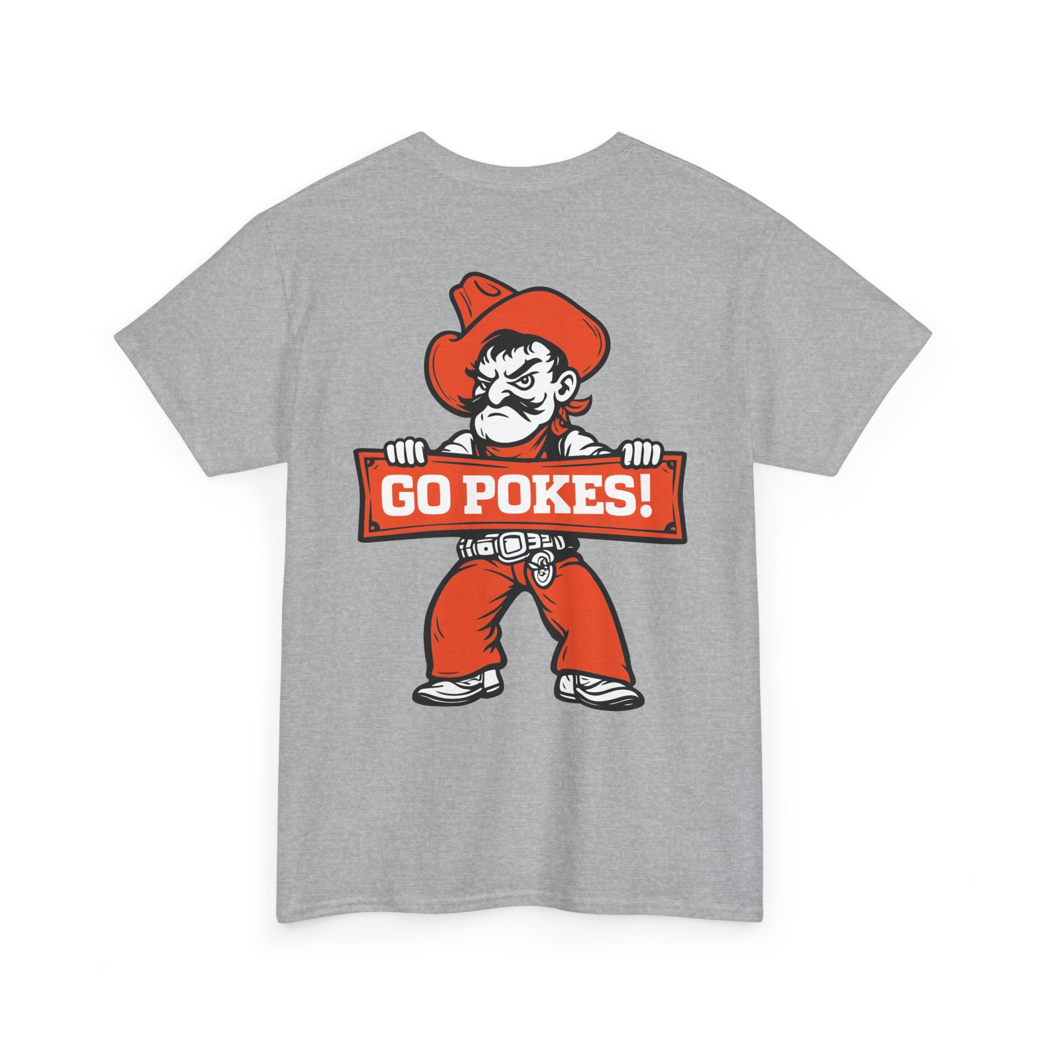 Go Pokes! Cowboy Mascot T-Shirt — Retro 1890 Oklahoma State Fans Tee