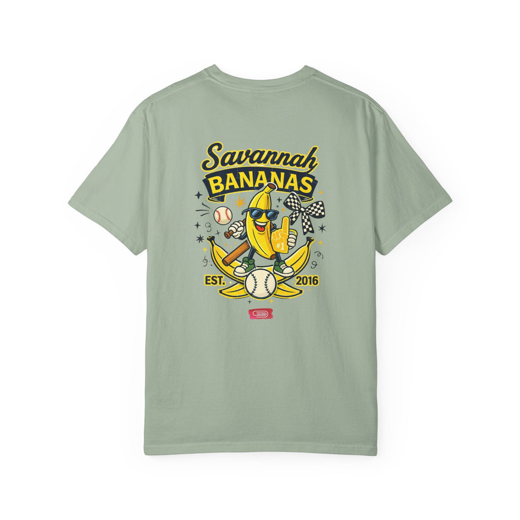 Savannah Bananas Baseball T-Shirt — Retro Banana Mascot Tee