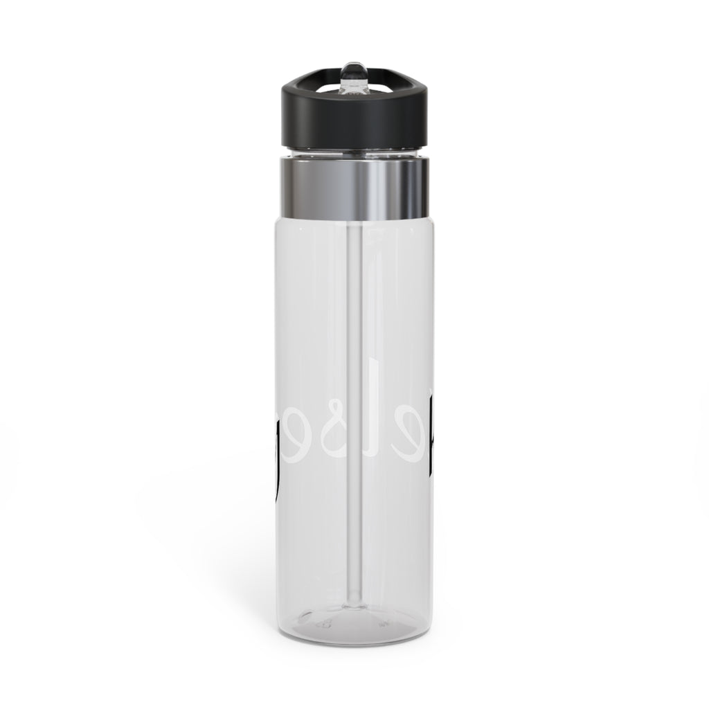 Personalized Script Name Sport Bottle — 20oz Clear Tritan Water Bottle