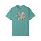 Mama Floral Tee — Retro Block Letter Mother's Day T-Shirt