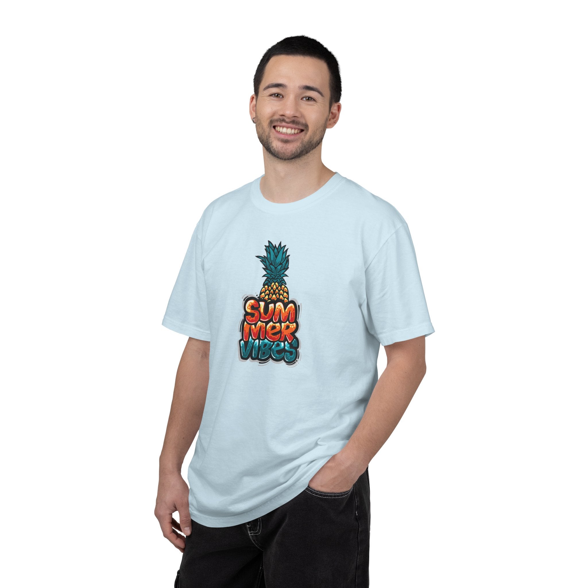 "Summer Vibes" Pineapple Graphic Tee