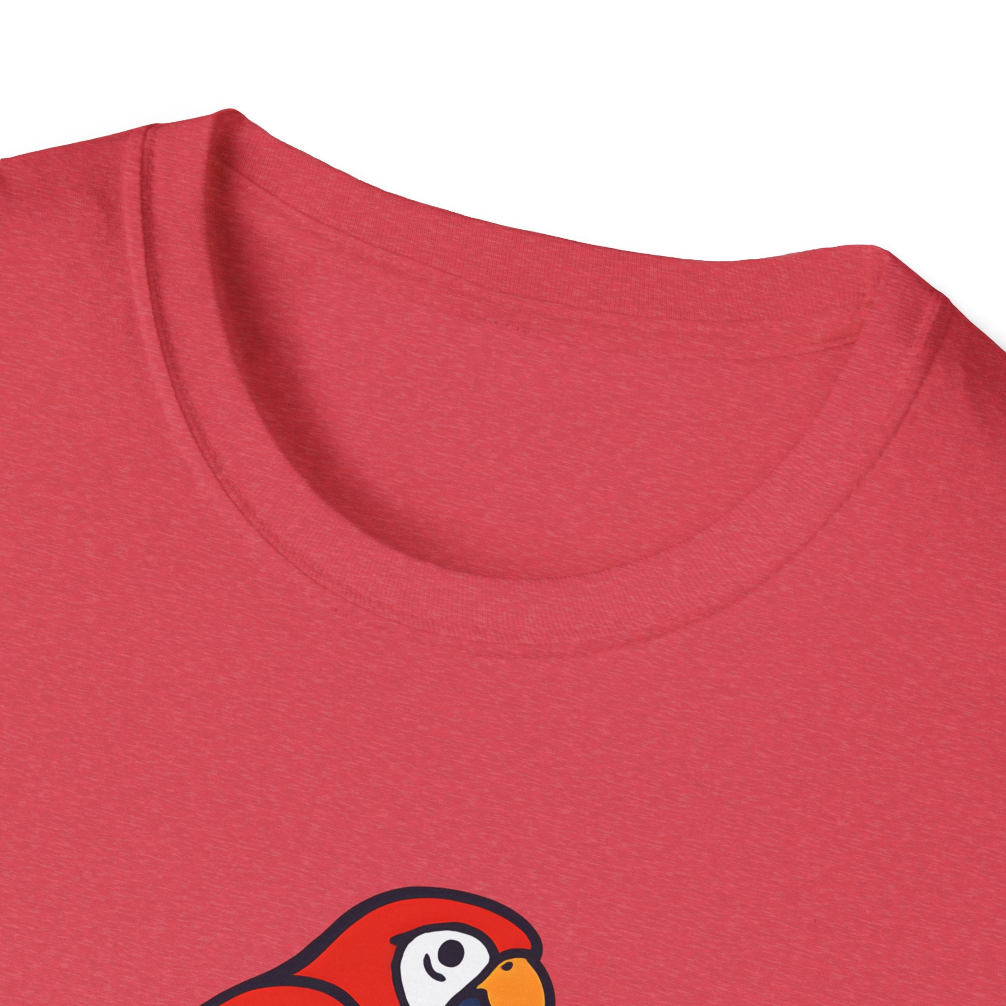 Parrot on Heart T-Shirt