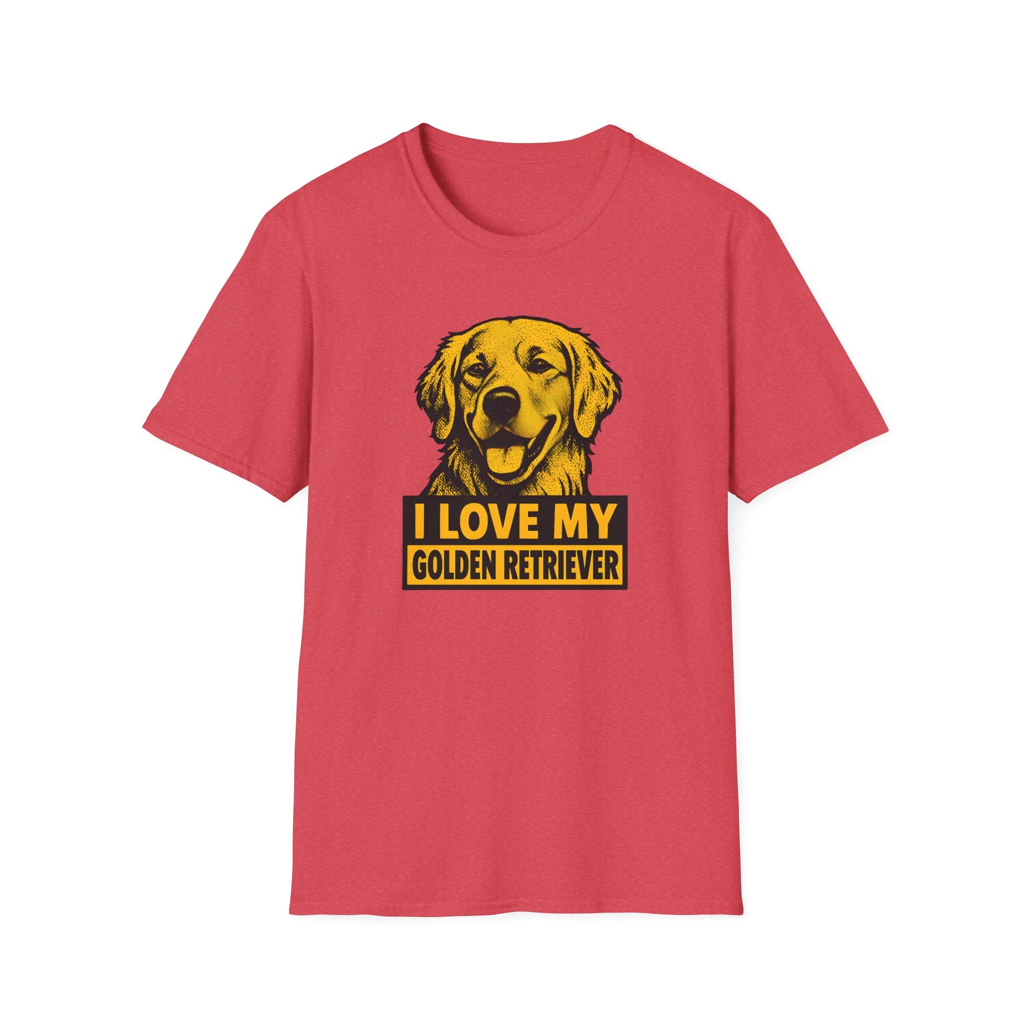 I Love My Golden Retriever T-Shirt — Cute Dog Lover Tee