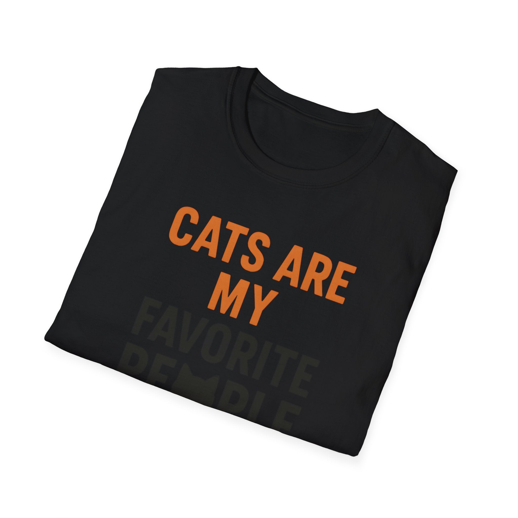 Cats Are My Favorite People T-Shirt — Funny Cat Lover Tee