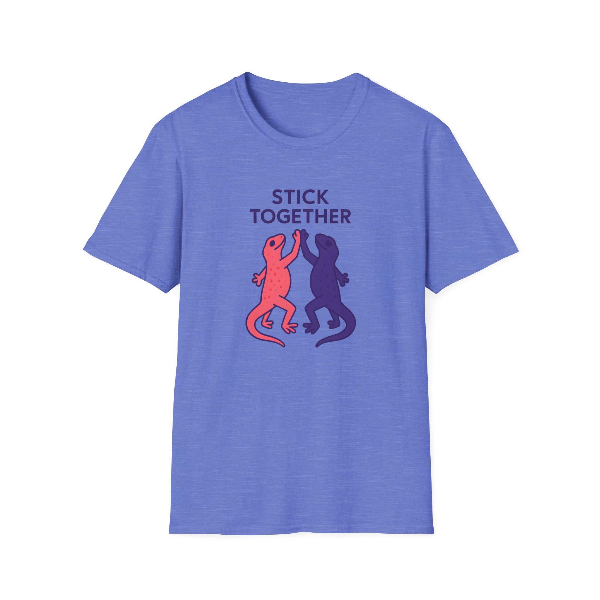 Stick Together Lizard T-Shirt — Cute Matching Gecko Tee