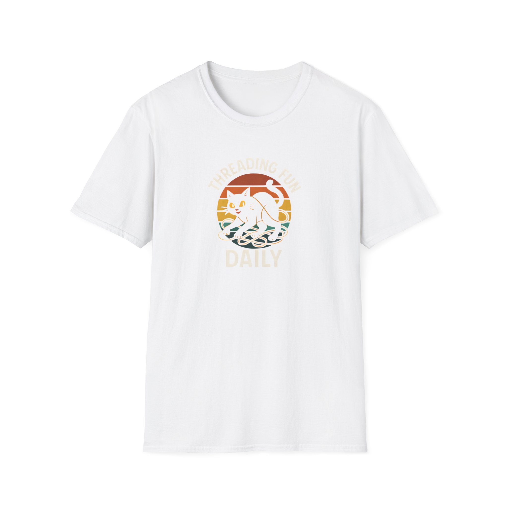 Surf Daily Graphic T-Shirt — Retro Sunset Wave Tee