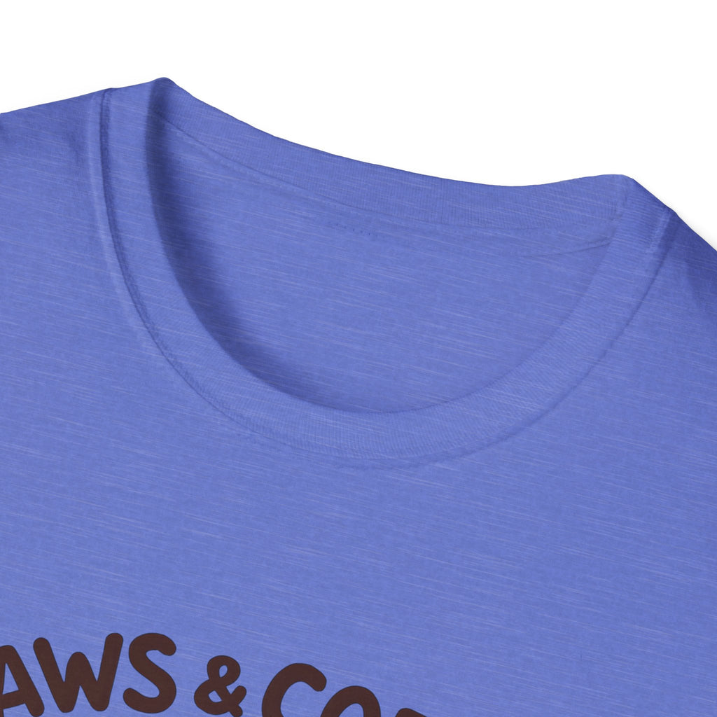 Paws & Coffee Corgi T-Shirt — Cute Dog Lover Coffee Tee