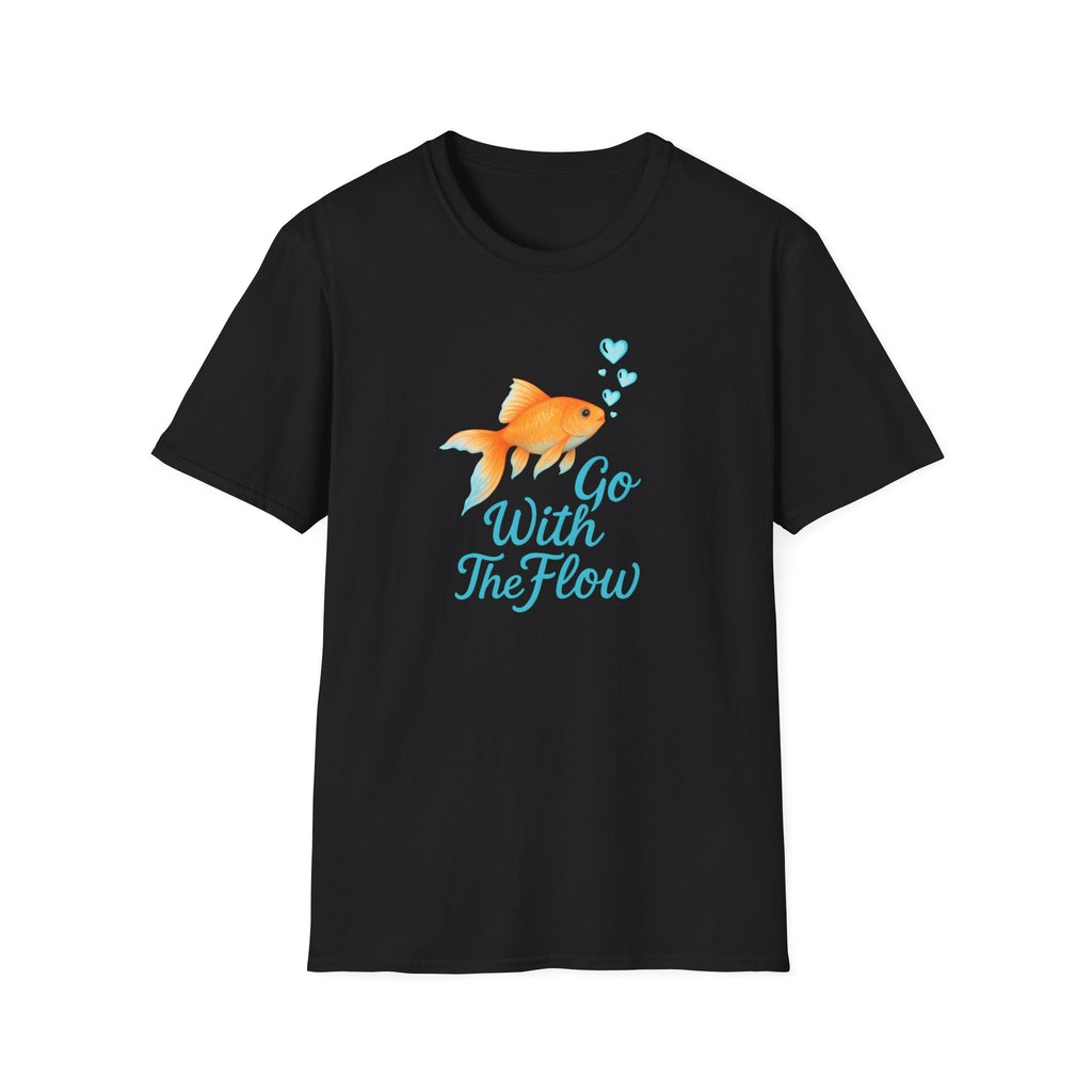 Go With The Flow Goldfish T-Shirt