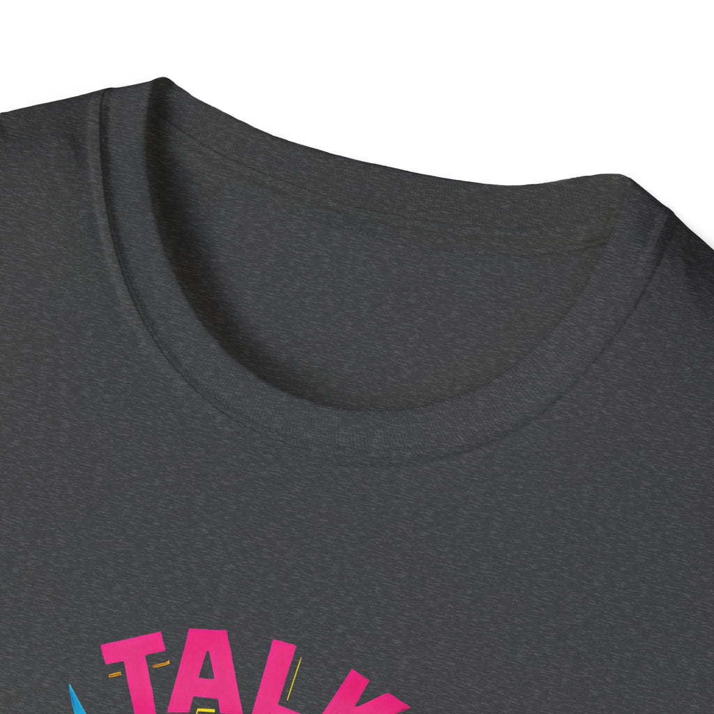 Talk Birdy To Me T-Shirt — Colorful Parrot Graphic Tee