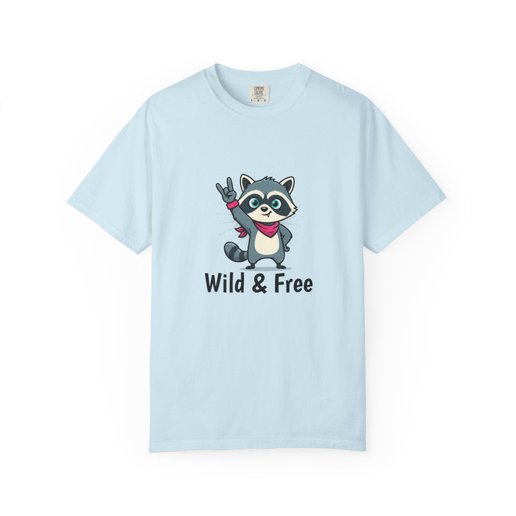 Raccoon "Wild & Free" T-Shirt