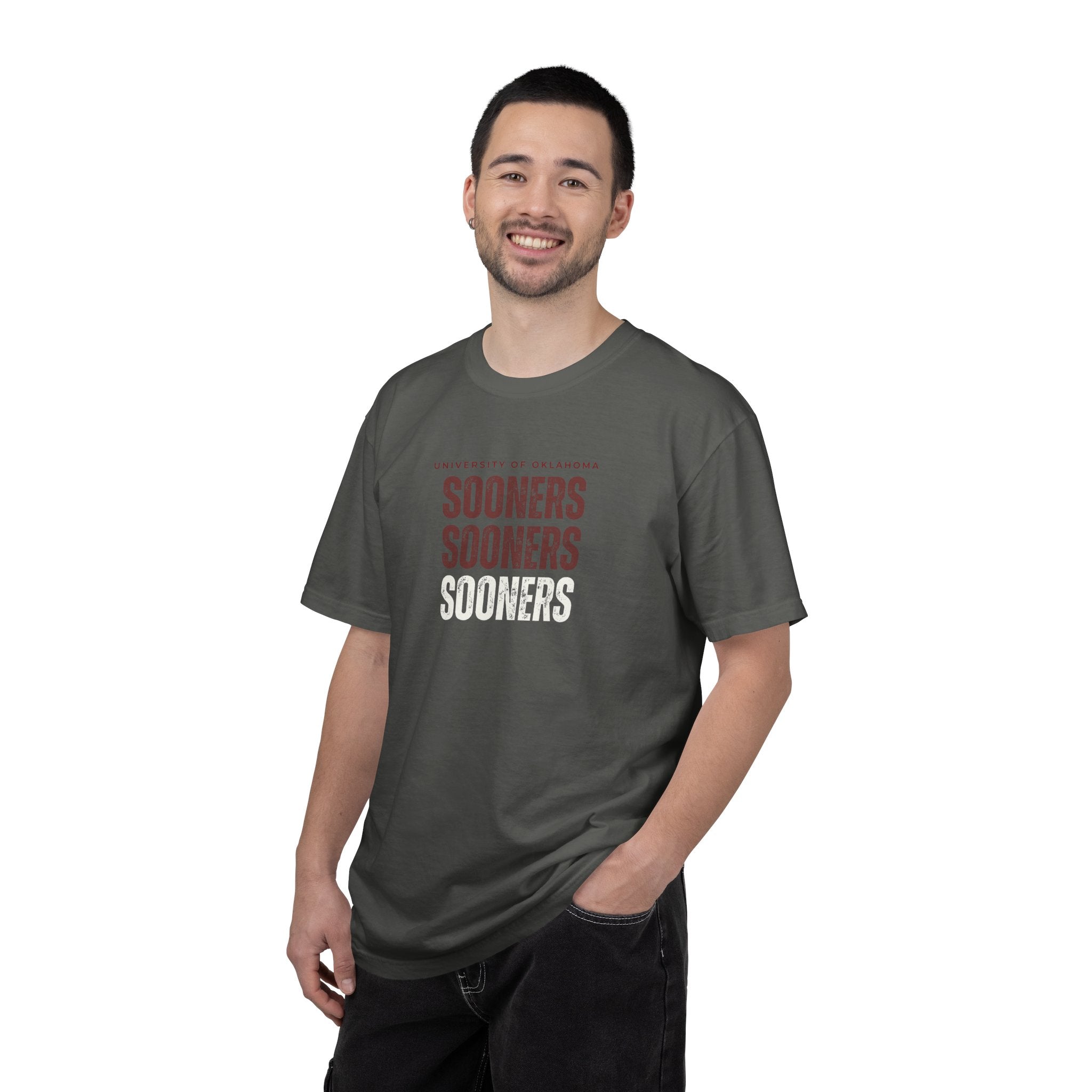 Sooners Stack T‑Shirt — University of Oklahoma Vintage Collegiate Tee