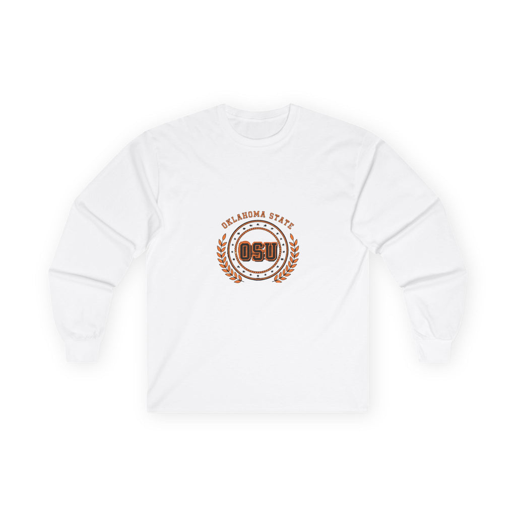 Oklahoma State OSU Laurel Crest Long Sleeve Tee
