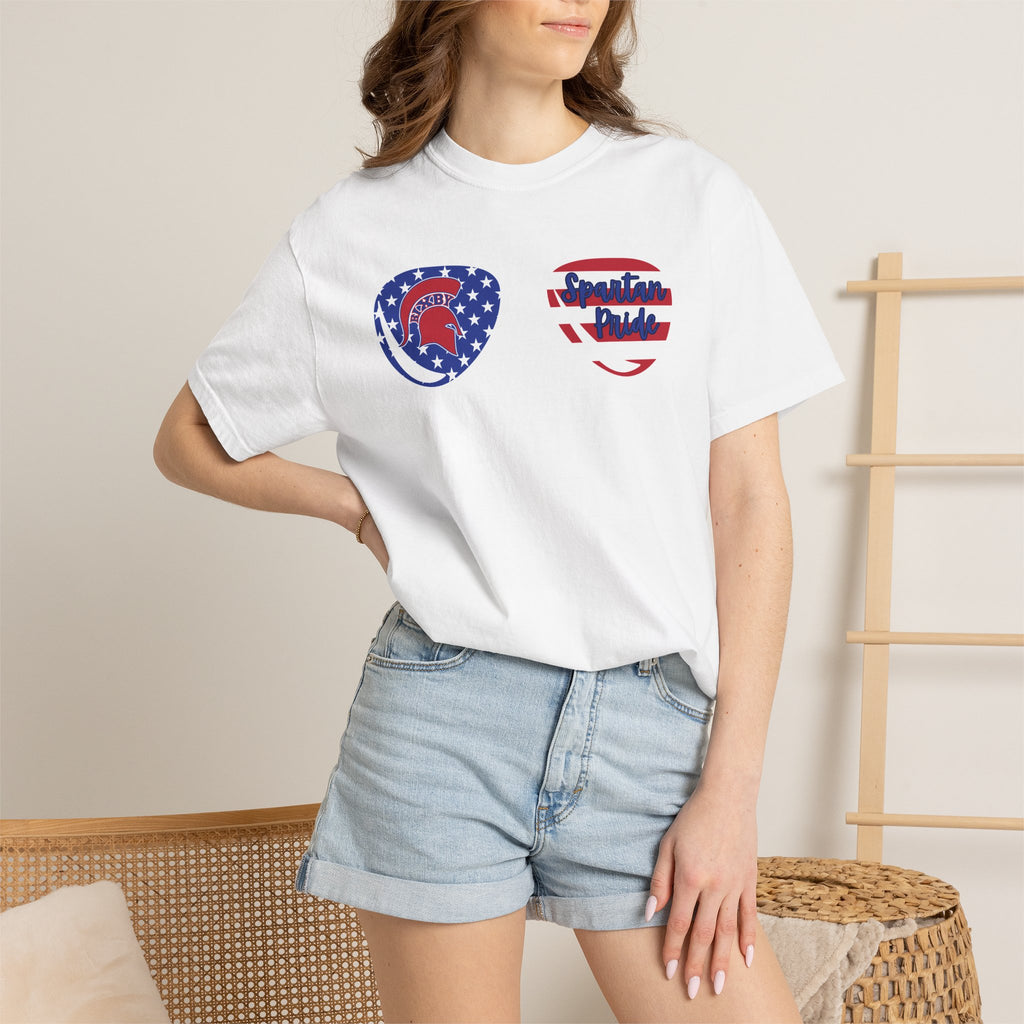 Spartan Pride Patriotic T-Shirt