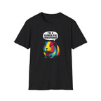 Guinea Pig Whisperer T‑Shirt — Colorful Rainbow Guinea Pig Tee