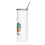 20oz Stainless Steel Tumbler — "Retired & Living My Best Life"