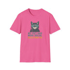 Cat T-Shirt — “My Pet Has More Social Skills Than I Do” Funny Cat Graphic Tee