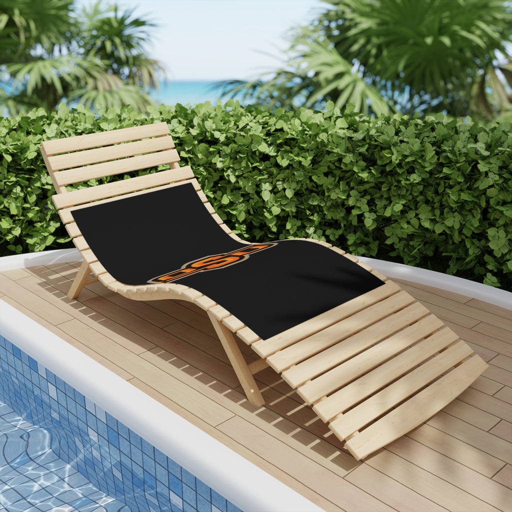 OSU Logo Beach Towel – Collegiate Orange & Black Pool / Stadium Towel