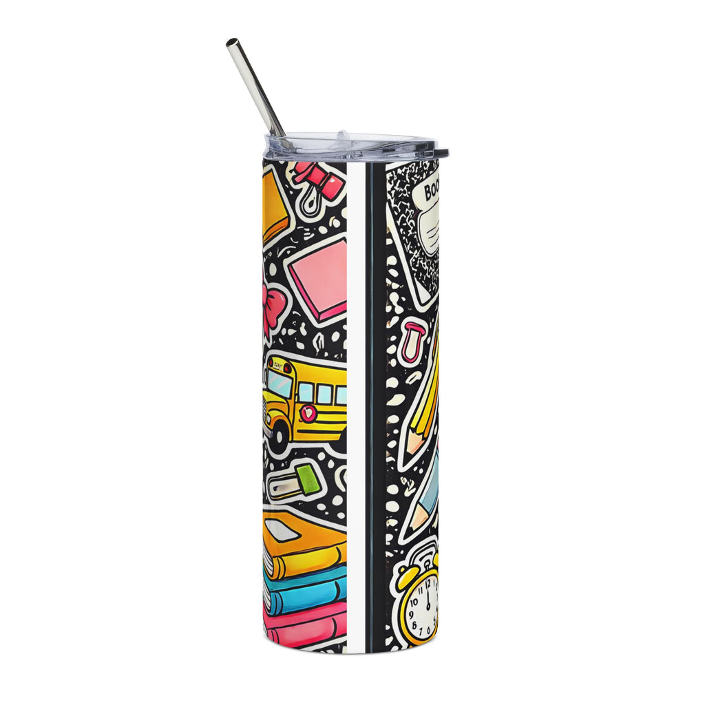 Composition Book School Supplies 20oz Stainless Steel Tumbler